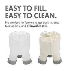 Boon TRIPOD Formula Container + MIX Silicone Formula Mixer (3pk)