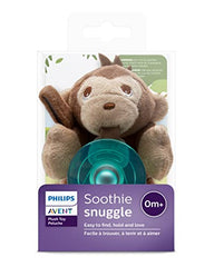 Philips Avent Soothie snuggle, 0m+, monkey, SCF347/02