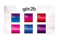 Schwarzkopf Got2be Unlimited Semi-Permanent Hair Color, Multi-Application, 111 Aqua Collection