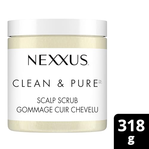 NEXXUS Clean & Pure Scalp Scrub exfoliant for healthy hair and scalp Invigorating sulfate free, paraben free, dye free 318 g