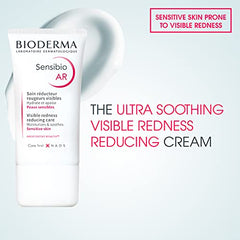 Bioderma - Sensibio - AR Cream - Visible Redness Reducing Cream - Skin Soothing and Moisturizing - for Sensitive Skin - 1.33 fl.oz.