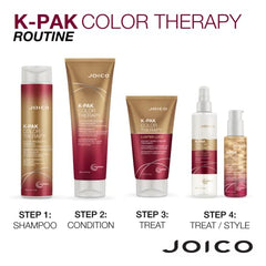 Joico K-PAK Color Therapy Luster Lock Multi Perfector Treatment Spray, Heat Protectant and Anti Frizz for Healthy Looking Hair, 200mL