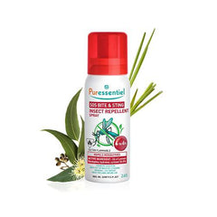 Puressentiel SOS Bite & Sting Insect Spray - 100% plant-based active ingredient - Proven efficacy - 75ml