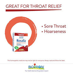 Roxalia Relieves Sore Throats and Hoarseness