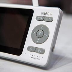 bblüv - Cäm - HD Video Baby Camera and Monitor, Crying & Temperature Alert, Two-Way Talk, Night Vision, 180 Pan & Tilt & Zoom system