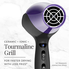 REMINGTON® Damage Protection Hair Dryer Purple