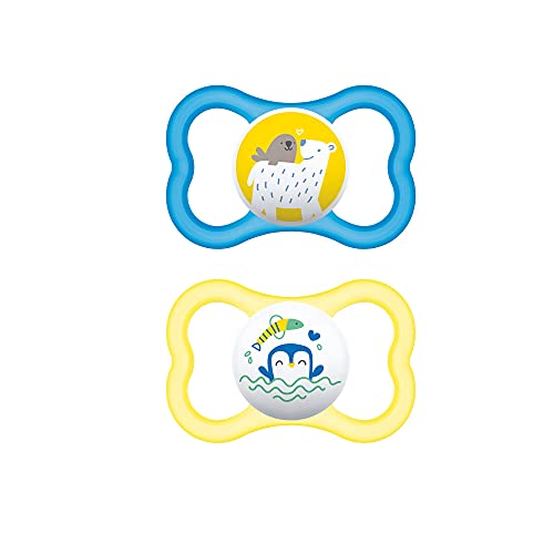 MAM Air Pacifiers (2 pack), 6+ Months, Boy