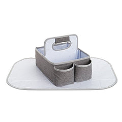 Munchkin Portable Diaper Caddy Organizer, Grey