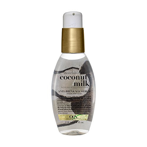 OGX Nourishing + Coconut Milk Anti-Breakage Serum, 118ml White