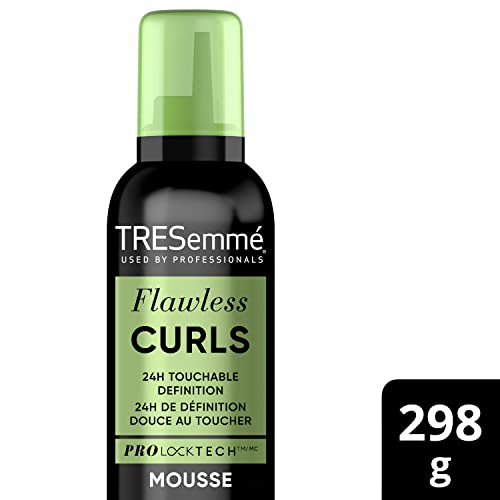 TRESemmé Flawless Curls Hair Mousse with Pro Lock Tech™ for 24H touchable definition hair styling 298 g