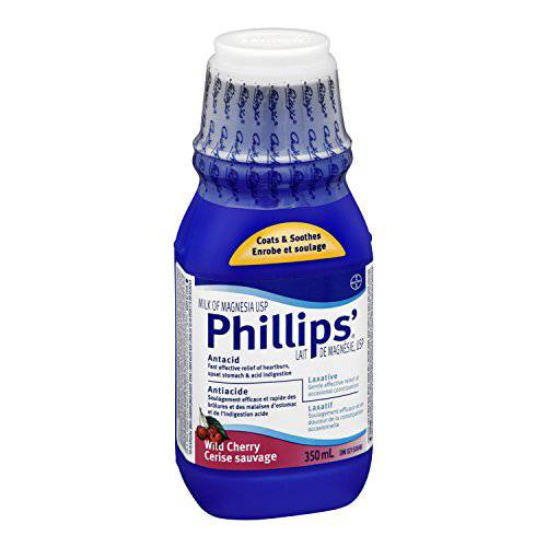 Bayer Phillips Milk of Magnesia Liquid, 350ml