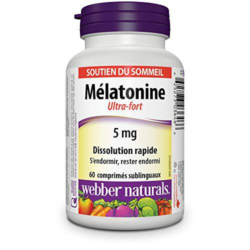 Melatonin Extra Strength 5 mg Quick Dissolve