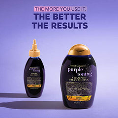 OGX Blonde enhance Purple Fig and iris Toning Drops, 118 ml.