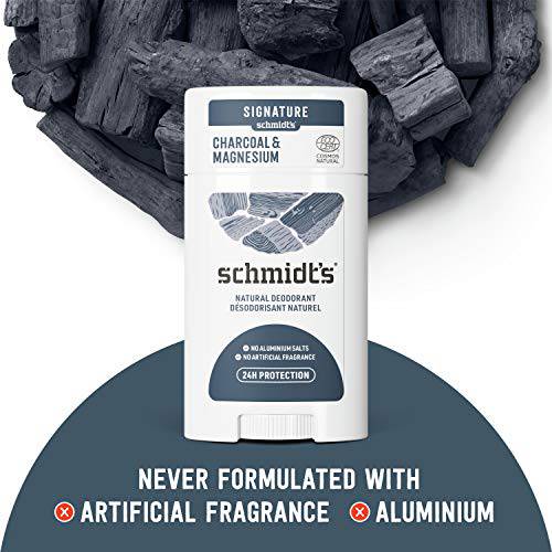 Schmidt's Charcoal & Magnesium Natural Deodorant Stick - Zecoya