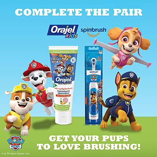 ARM & HAMMER Kids Spinbrush Paw Patrol Battery Toothbrush - Zecoya