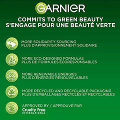 GARNIER Green Labs Biodegradable Face Masks Beauty, 5 Minute Skin Care Moisturizing Serum Sheet Masks For Face, 14 ml (Pack of 6)