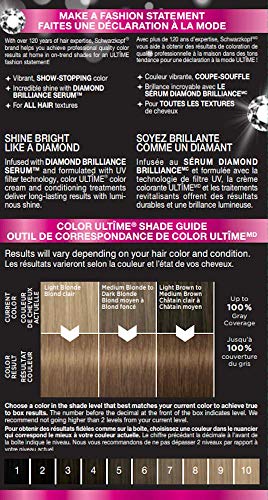 Schwarzkopf Color Ultime Permanent Hair Color Cream, 7.0 Dark Blonde, 1 Count