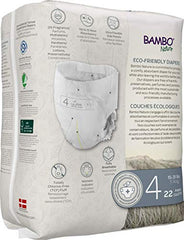 Bambo Nature Premium Training Pants (Sizes 4 to 6 Available), Size 4, 22 Count White