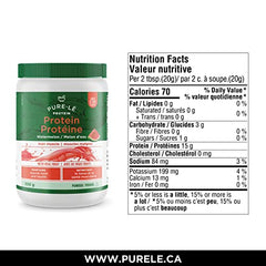 Pure-le Protein Watermelon - Made with Real Watermelons - Great Tasting, Non-Thickening, All Natural, Low Carbohydrate - 100% Grass-Fed Hydrolysed Whey Protein Isolate, Pastured Raised, Hormone Free, Soy Free, GMO Free, Gluten Free