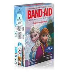 Band-Aid Adhesive Bandages Disney's Frozen, Assorted Sizes, 20 ea