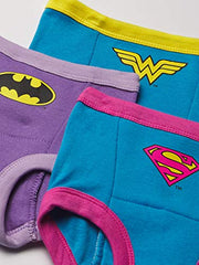 DC Comics 3PK, 7PK and 10PK Potty Training Pants with Superman, Batman, Wonder Woman and More with Stickers Size 2T