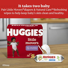 Baby Wipes, Huggies Natural Care Refreshing, SCENTED, Hypoallergenic, 1 Refill Pack, 184 Count