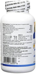 Nutripur GENIUS Kids and Teens - Concentration ADD/ADHD formula, 90 chewable softgels