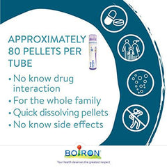 Arnica Montana 30ch, Pack of 3 tubes, Boiron Homeopathic Medicine, Multi Dose Tube