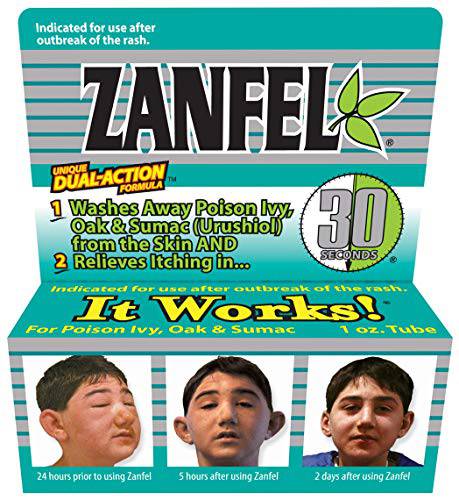 Zanfel Poison Ivy, Poison Oak, and Sumac Wash (1 Oz. tube)