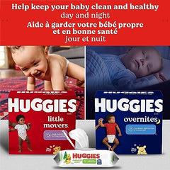 Diapers Size 6 - Huggies Overnites Night Time Disposable Diapers, 15ct, Jumbo Pack