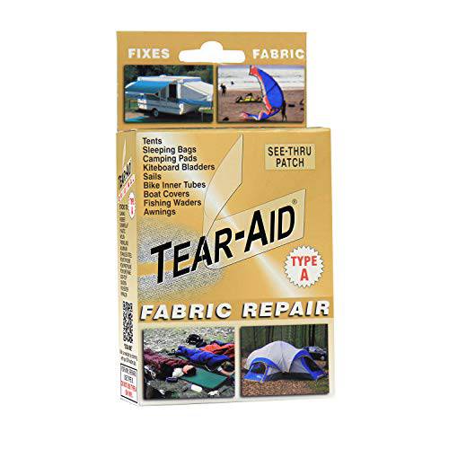 Tear-Aid Repair Patches Type A Fabric Kit, Gold