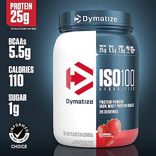 Dymatize ISO100 - Strawberry 20 srv