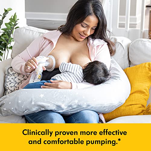 Medela Manual Breast Pump and Silicone Breastmilk Collector - Perfect Pair Bundle