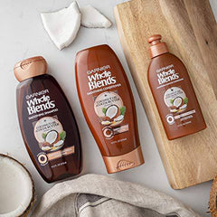 Garnier Whole Blends Coconut Oil & Cocoa Butter, Smoothing Conditioner, 650 mL - Zecoya