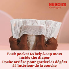 Diapers Size 1 - Huggies Little Snugglers Disposable Baby Diapers, 20ct, Conv Pack