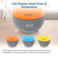 VTech BC8313 Sleep Training Soother with Bluetooth Speaker, Glow Light, & Ceiling Projector