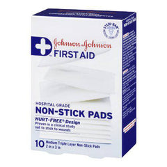 HURT-FREE® Non-Stick Wound Care Pads Medium, 5 Centimetres by 7.6 cm