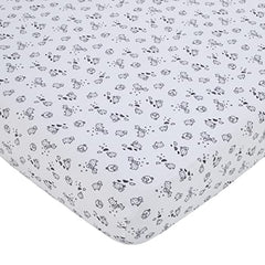 Carter's Sleepy Sheep Gray and White Lamb, Star, and Cloud 3 Piece Nursery Crib Bedding Set - Comforter, Fitted Crib Sheet, and Crib Skirt