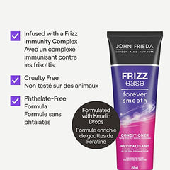 John Frieda Frizz Ease Forever Smooth Conditioner with Anti-Frizz Immunity Complex (250 mL)