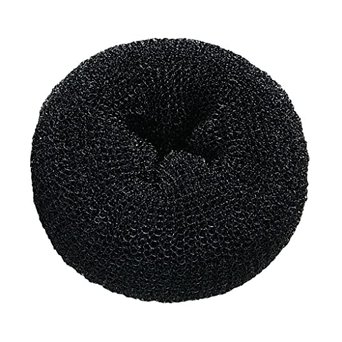 BaBylissPRO Hair Donuts, 3.5 inch Diameter, Black, 3 per pack