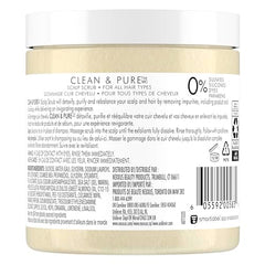 NEXXUS Clean & Pure Scalp Scrub exfoliant for healthy hair and scalp Invigorating sulfate free, paraben free, dye free 318 g