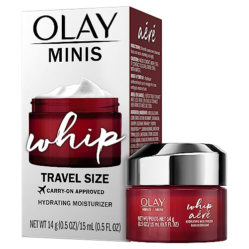 Olay Regenerist Whip Hydrating Face Cream, Face Moisturizer with Vitamin B3, Niacinamide, Trial Size, 15 Milliliters