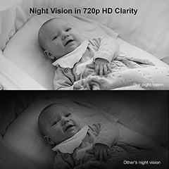 VTech VM818HD Video Monitor, 5-inch 720p HD Display, Night Light, 110-degree Wide-Angle True-Color Day Vision, HD No-Glare Night Vision, Best-in-Class 1000ft Range, 2-Way Talk