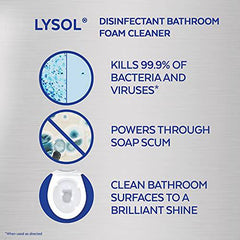 Lysol Bathroom Cleaner Spray, Bathroom Foam, Summer Fresh, 950mL, Powers Through Soap Scum - Zecoya