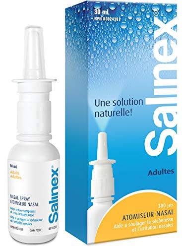 Nasal Spray, Saline Solution for Adults