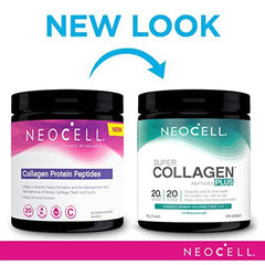 Neocell Collagen Protein Peptides, Powder, Supports Healthy Hair, Skin & Nails (Packaging may vary), 20 servings