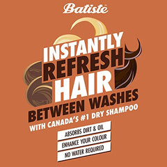 Batiste Blonde Dry Shampoo, For Blonde Hair, Refresh Hair and Absorb Oil Between Washes, Waterless Shampoo for Added Hair Texture and Body, 200-ml