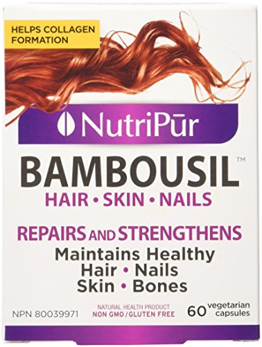 Nutripur BambouSil - Hair Skin Nails, Collagen formula, 60 vegetarian capsules