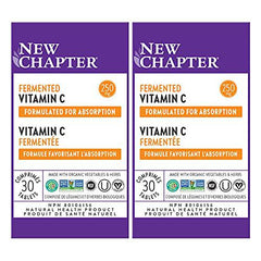 New Chapter Vitamin C + Elderberry With Fermented Vitamin C/Whole-Food Herbs + Collagen Protection, 30 Count (Pack of 1)