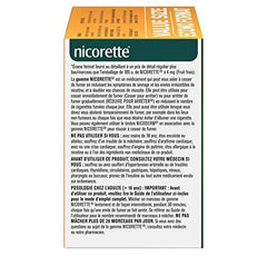 Nicorette Quit Smoking Aid, Nicotine Gum smoking cessation aid, Fresh Fruit, 4mg, 210 Pieces Value Size